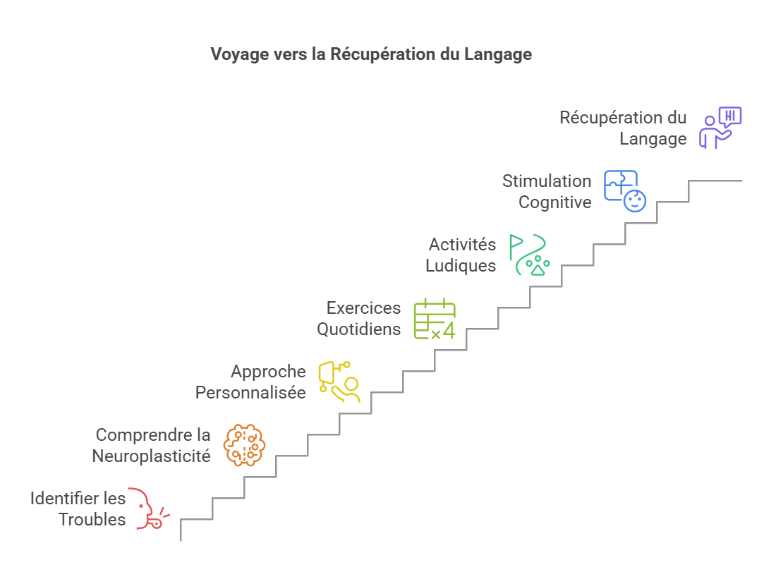 Étapes de récupération du langage