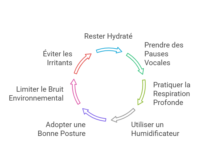 Techniques préventives de la fatigue vocale en orthophonie