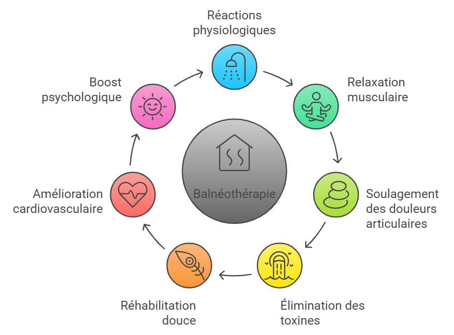 Les bénéfices de la balnéothérapie